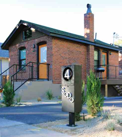 In downtown Reno—the "biggest little city in the world"—revamped railroad sleeping quarters become slick urban homes.